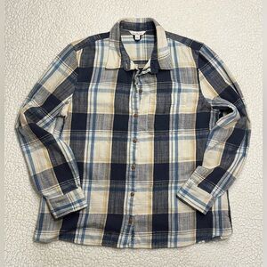 LL Bean Signature Plaid Flannel Shirt Women’s Large
